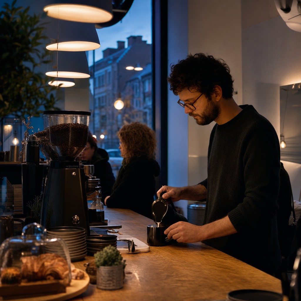 The independent web developer who runs a café in Jette: why I understand your business
