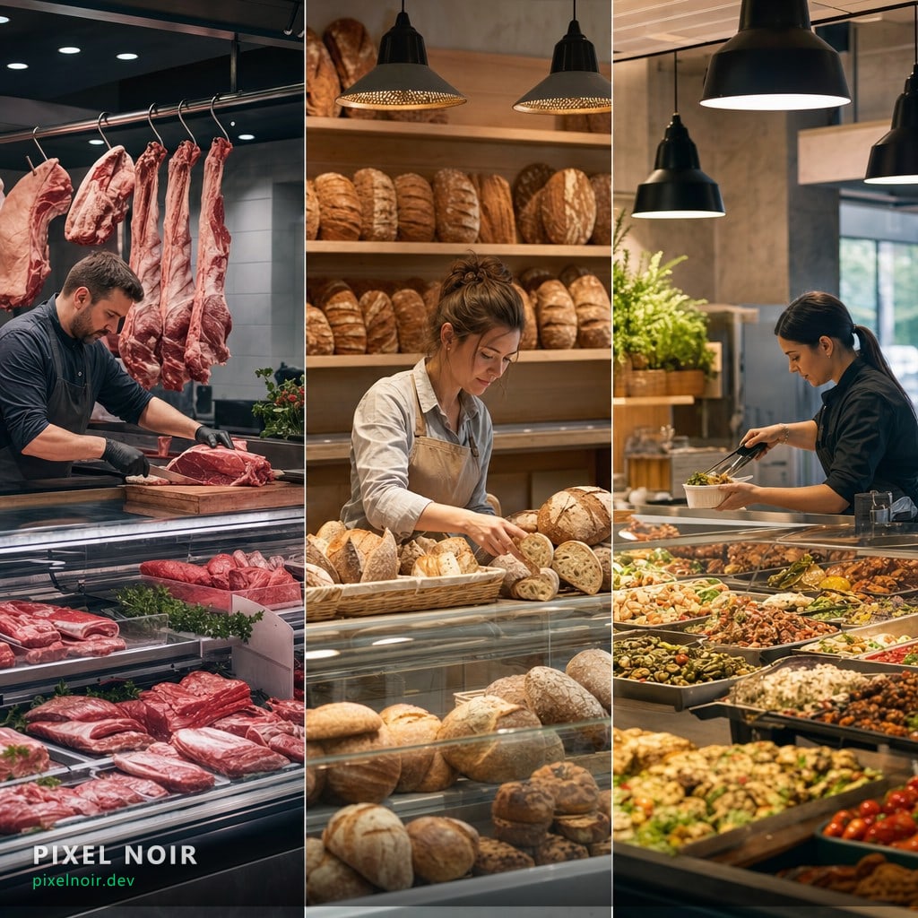Butcher, bakery, caterer website in Brussels: your online menu without commission
